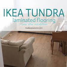 Special financing options · schedule virtual visit Ikea Flooring Review One Year Later Tundra Laminate It S Always Autumn