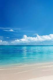 I Love The Blue Sea With The Blue Sky Bluesky Beach Wallpaper Blue Sky Photography Sky Photography