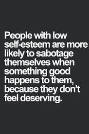 Image result for low self esteem quotes