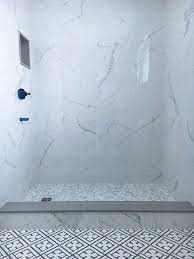 15x30 Porcelain Tile Schluter Shower 2 Custom Tile Shower Bathroom Shower Tile Shower Tile