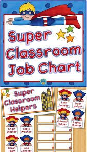 65 Punctual Preschool Classroom Job Chart Ideas