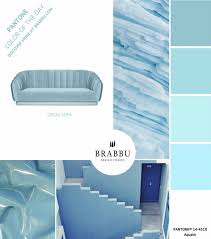 The bold colors also appear inside. How To Decorate With Blue According To Top Interior Designers