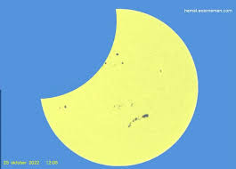 Последние твиты от zonsverduistering (@bijnageenzon). File Zonsverduistering 25 Oktober 2022 Ogv Wikimedia Commons