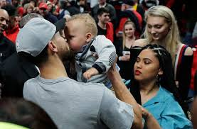 Steph curry and his baby boy look adorable — and strikingly similar — in this father/son shot. Troll Suggests Portion Control For Her Son Ayesha Curry Says Enough