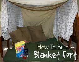 Step By Step Instructions On How To Make A Blanket Fort