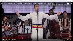 O interpretare inedita de muzica populara. Basarabia Mea Sfinta Ion Paladi Èi Orchestra LÄutarii Din Concertul Dorul Basarabiei Youtube