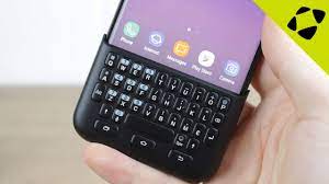 Op maat gemaakte luxe wallet case voor samsung galaxy s10 plus. Official Samsung Galaxy S8 S8 Plus Keyboard Cover Case Review Hands On Youtube