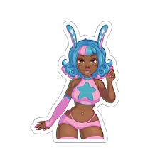 Megan Thee Stallion Boa Kiss-cut Sticker Cosplay Mamushi Otaku Hot Girl  Parody Fan Art Kawaii - Etsy Ireland