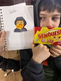 My nephew's drawing 11 years old What's ur opinion