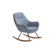 Recommended name price biggest offer. Rocking Chair Nebel Light Blue Rest Livingroom Chair