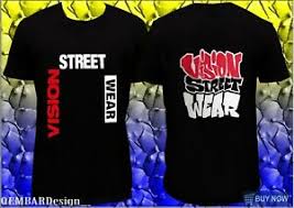 Details About Vision Street Wear Logo T Shirt Gildan Cotton