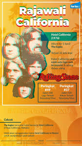 Chord kunci gitar dan lirik lagu berikut ini lengkap dengan video klipnya. Hotel California Dan Kutukan Yang Menyertai The Eagles Tirto Id