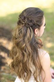 It's a simply beautiful bridesmaid hairstyle that will keep your hair. Nice Cute Hairstyles For Junior Bridesmaids Bridesmaids Hairstyles Junior Cutehairstyle Junior Bridesmaid Hair Kids Hairstyles Hair Styles