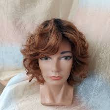 Перука з натурального волосся каскад каштановий омбре ALISA new-Y1B/30,  ціна: 5850 ₴, купити на Prom.ua