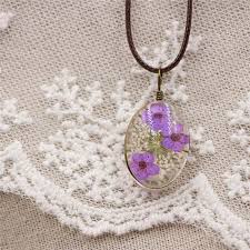 Pressed flowers also make perfect embellishments for many other types of projects. Natural 100 Real Red Decorative Dried Flowers Necklace Pendants For W