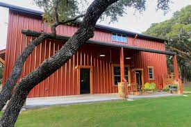 The mueller small barn can be the perfect home for a couple or small custom barn homes by barns and buildings. Mueller Buildings Custom Metal Steel Frame Homes