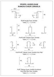 Bagian dari konstruksi dinding bangunan ini dapat dibuat dari balok kayu atau dari bahan lainnya, seperti logam alumunium dan upvc ( unplasticized polyvinyl chloride ). Mengenal Profil Kusen Aluminum Dan Rangka Daun Pintu Jendela Aluminium Home Design And Ideas