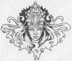 As africa is well known as land of fairies, these type of tattoo designs are very common and highly in demand by teenage girls and. African Queen Tattoo Google Search African Queen Tattoo Queen Tattoo African Tattoo