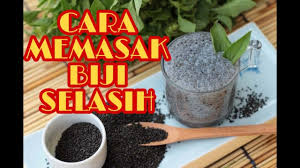 Cara mengolah biji selasih yang benar. Cara Memasak Biji Selasih Youtube
