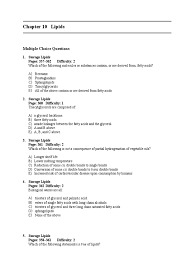Quiz Lehninger Ch 10 Final | Lipid | Cell Membrane