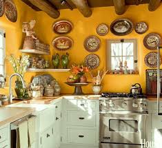 Shop wayfair for all the best yellow kitchen & dining wall art. 20 Fabulous Shades Of Orange Paint And Furnishings Yellow Kitchen Decor Mexican Kitchen Decor Kitchen Decor