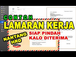 Penghasilan berupa uang bisa didapatkan dengan cara bekerja dan berbisnis. Surat Lamaran Kerja 2020 Contoh Surat Lamaran Kerja Masih Kerja Lamar Lagi Youtube