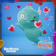 Pin By Laurianne Cleroux On Uglydolls 8 Cute Stickers Dinosaur Stuffed Animal Dinosaur