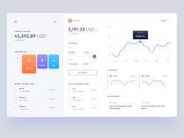 Cryptocurrency Exchange Dashboard Light Version Dashboard Design Cryptocurrency Analytics Design