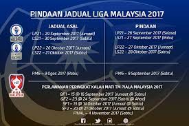 Kosong majlis bandaraya iskandar puteri jawatan kosong di kota bharu jawatan kosong pusat internet 1 malaysia jambatan kedua sdn bhd. Pindaan Jadual Liga Malaysia Malaysian Football League Facebook