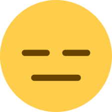Straight face emoji illustrations & vectors. Expressionless Face Emoji Dictionary Of Emoji Copy Paste