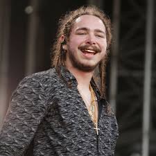 Austin richard post (born july 4, 1995), known professionally as post malone, is an american rapper, singer, songwriter, record producer, and actor.malone has gained acclaim for blending a range of genres including hip hop, r&b, pop, trap, rap rock, and cloud rap.malone is known for his introspective songwriting and variegated vocal styles on his music. Post Malone S Sleazy Chic Style Is Something To Watch Vogue