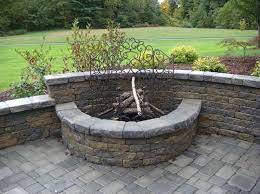 Pick a spot for your fire pit (ensuring that it is located a safe distance from any structures, bushes or trees) and insert a stake in the ground where the center of the pit will be. Bring The Fire Pit Insert To The Patio With The Public Place Outdoor Fire Pit Kits Outdoor Fire Pit Fire Pit Essentials