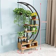 Amazonsmile Zjdu Large Functional Metal Flower Stand Plant Stands Indoor With Creative Shape For Display In 2020 House Plants Decor Living Room Plants Flower Stands