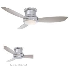 52 inch width x 10.5 inch height. Concept Ii Ceiling Fan With Light By Minka Aire F518l Bn Ceiling Fan Flush Mount Ceiling Fan Modern Ceiling Fan
