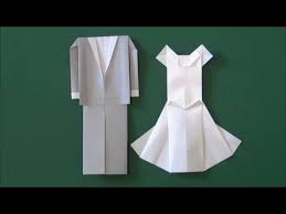 Origami Costume De Marie Tuto Gratuit Diy Cartes En Origami Robe En Origami Carte De Robe