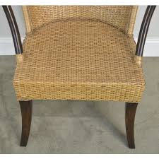 An accent chair is one of the best and most useful chairs to have at home. Rattan And Woven Wicker Pair Armchairs By Pier One Chairish