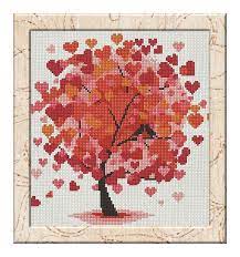 With over 200 designs, you'll find something here that is perfect for your next cross stitch project. Free Cross Stitch Pattern Heart Tree Diy 100 Ideas