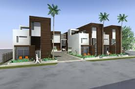 Modern Home Small Multi Family Homes Designs Laurieflower Narrow Lot House Plans Porch House Plans Small House Plans