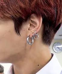 jungkook details koocore in 2021 jungkook piercing jungkook earrings piercings