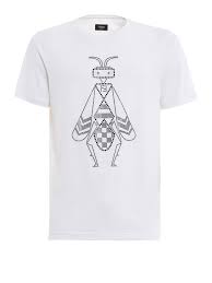 As for netrunners, it's hard to find someone more pro than bug. T Shirts Fendi Super Bugs Crystal Embroidery White T Shirt Fy0894a3m0f0qa0