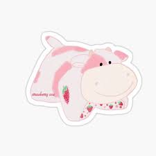 Click here to find the right ikea product for you. Strawberry Cow Pillow Pet Sticker By Madelinech Animal Pillows Bubble Stickers Pets