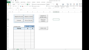 Se Faire Une Caisse Enregistreuse Sur Excel Lien Fichier - Youtube