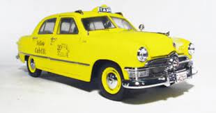 1950 Ford Deluxe 4 Door Yellow Cab Yellow Cabs Cars Trucks Shoe Box