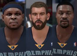 Grizzlies Grit and Grind (Z. Randolph + M. Gasol + T. Allen) Pack