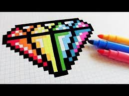 Handmade Pixel Art How To Draw A Whale Pixelart Art Draw Handmade Kawaii Pixel Pixelart Whale Pixel Art Pixel Drawing Graph Paper Art