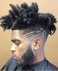 Hightop Dreaded Fade With Beard African Hairstyles African Braids Hairstyles Braided Hairstyles