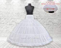 5 Hoops Petticoat Crinoline Hoop Skirt Wedding Accessories Etsy Ball Gowns Wedding Ball Gown Wedding Dress Hoop Skirt