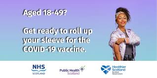 Nhs scotland strongly recommends you get the vaccine when offered it. Nhs Lanarkshire Asks 18 To 49 Year Olds To Roll Up Your Sleeves For The Covid 19 Vaccination Nhs Lanarkshire