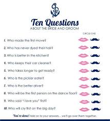 This free mr & mrs quiz is printable or downloadable. Basemenstamper Bride And Groom Trivia Questions
