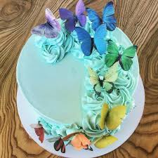 Butterfly Cake In 2020 Butterfly Cakes Carnival Birthday Cakes Cake Decorating Ideas Unique